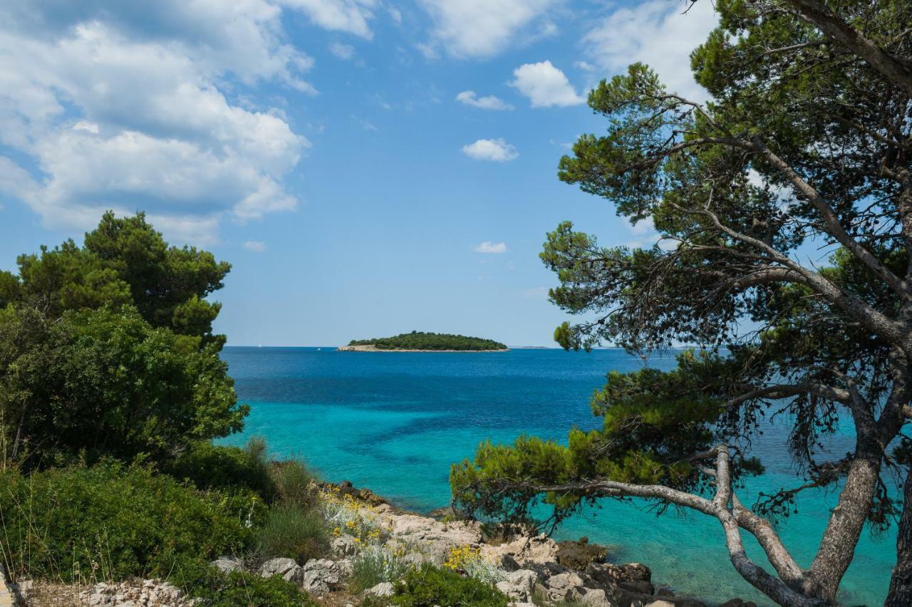 Seaview Apartment Marinov - Bilo, Primosten Bagian luar foto